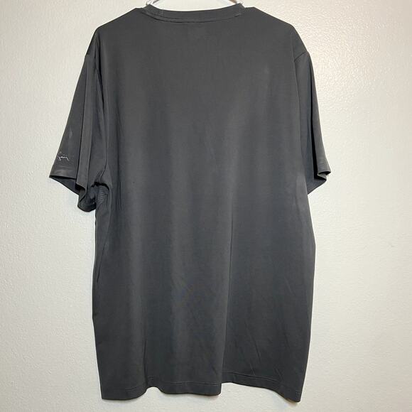 Greg Norman Tasso Ella Rapidry Sun Protected Shirt Crew Neck Gray XL - Picture 7 of 7